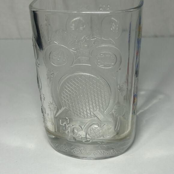 Walt Disney World McDonald's 2000 Celebration Mickey Mouse Wizard Epcot Glass FS - Picture 4 of 5